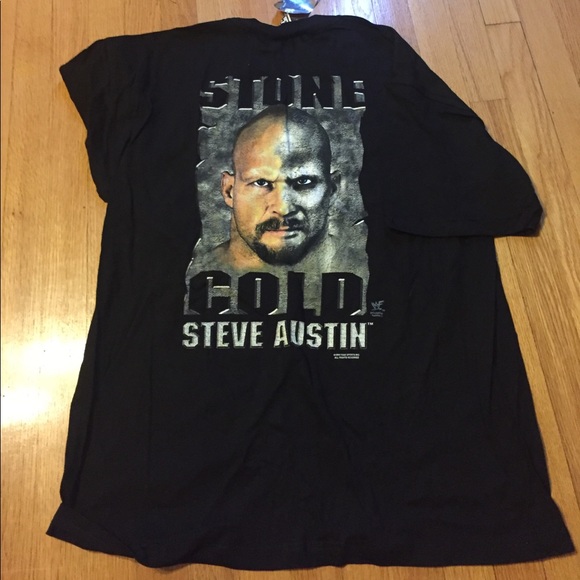 3 WWF vintage 90's Stone cold T’s - Picture 4 of 4