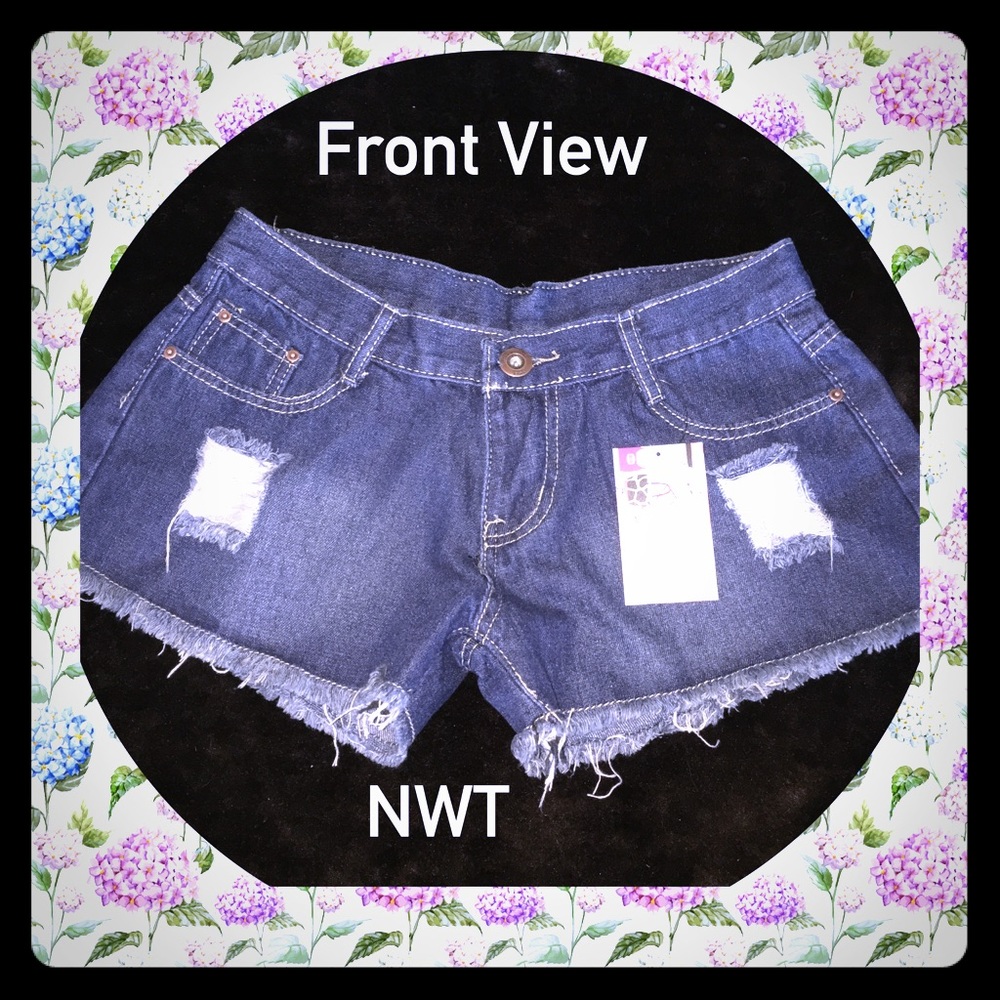 🍭💙HP🎉RockABilly Denim Jean Shorts💙🍭