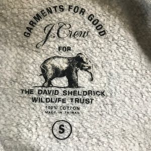 Garments for good JCrew sweatshirt