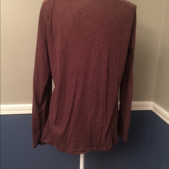 Brown long sleeve button up - Picture 3 of 6
