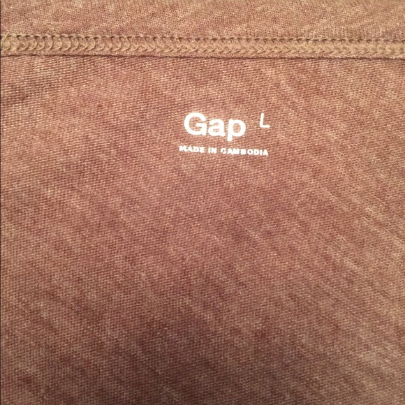 Brown long sleeve button up - Picture 5 of 6