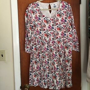 Old Navy floral tunic EUC