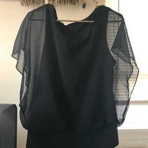 Black dress shirt