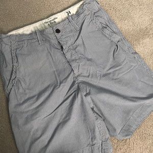 Men's Abercrombie & Fitch striped short. Sz 34