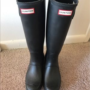 Matte Tall Hunter Boots