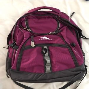 High sierra bookbag