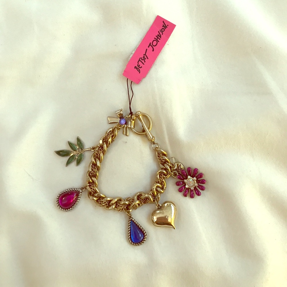 Betsey Johnson Charm Bracelet