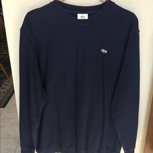 Men's Lacoste pullover. Size 8 (XL).