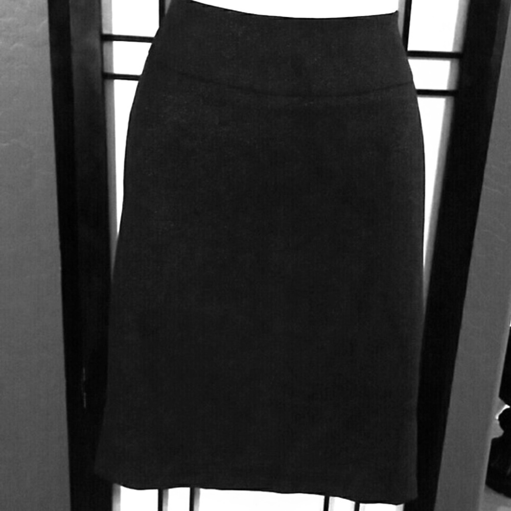 Forever 21-Women Pencil Skirt Sexy Black/Metallic