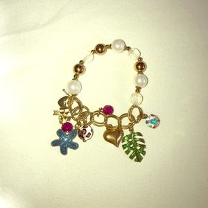 Betsey Johnson Charm Bracelet