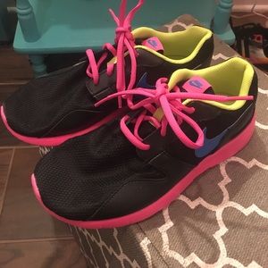 Black and Neon Nikes