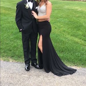 Jovani two piece prom dress