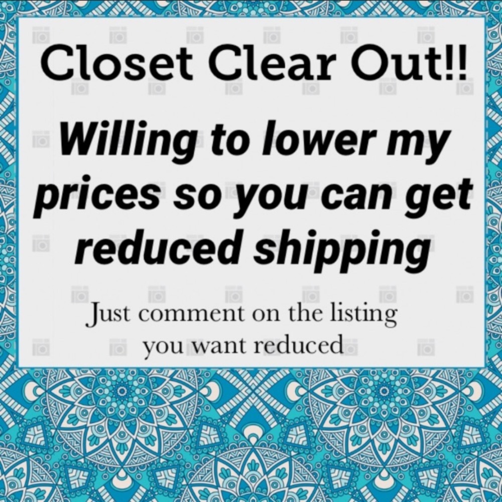 CLOSET CLEAR OUT!!