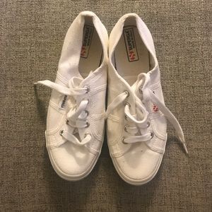 Superga size 36 white sneakers