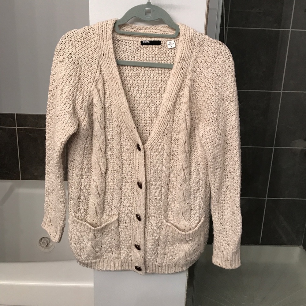 Urban Outfitters Cream Sweater by BDG