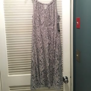 NWT gray INC dress