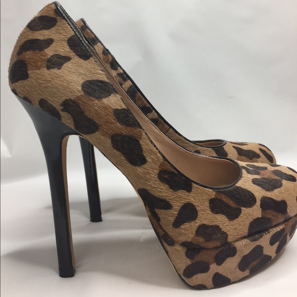Leopard print platforms - Picture 1 of 2