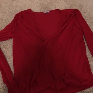 Red Crisscross shirt