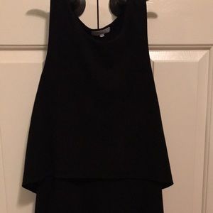 Size small black mini dress cotton