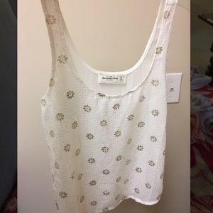 Abercrombie & Fitch top with gold detail