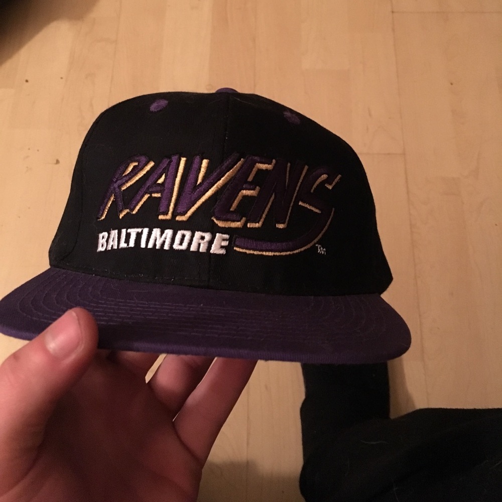 Baltimore ravens snapback hat