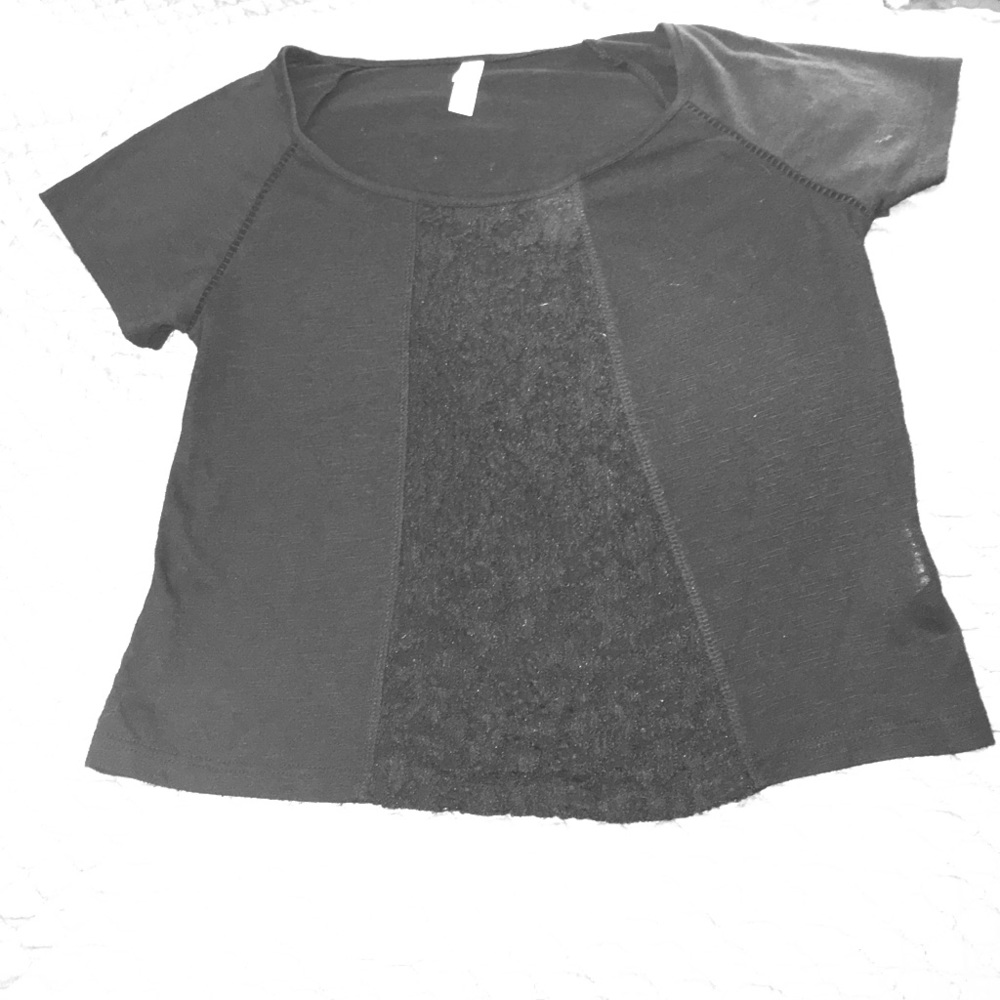 Crop Top with Crochet Detail!!