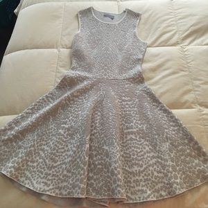 Fit and flare scuba dress