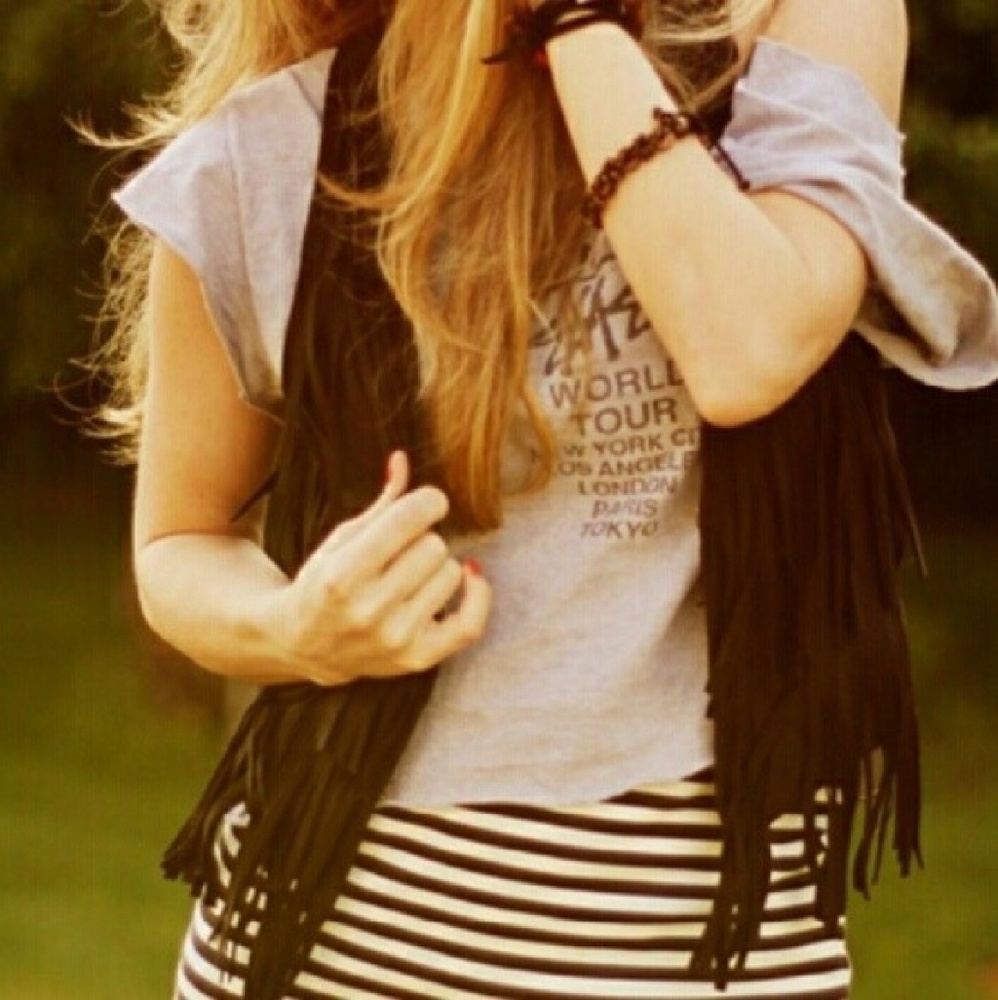 Fringe vest