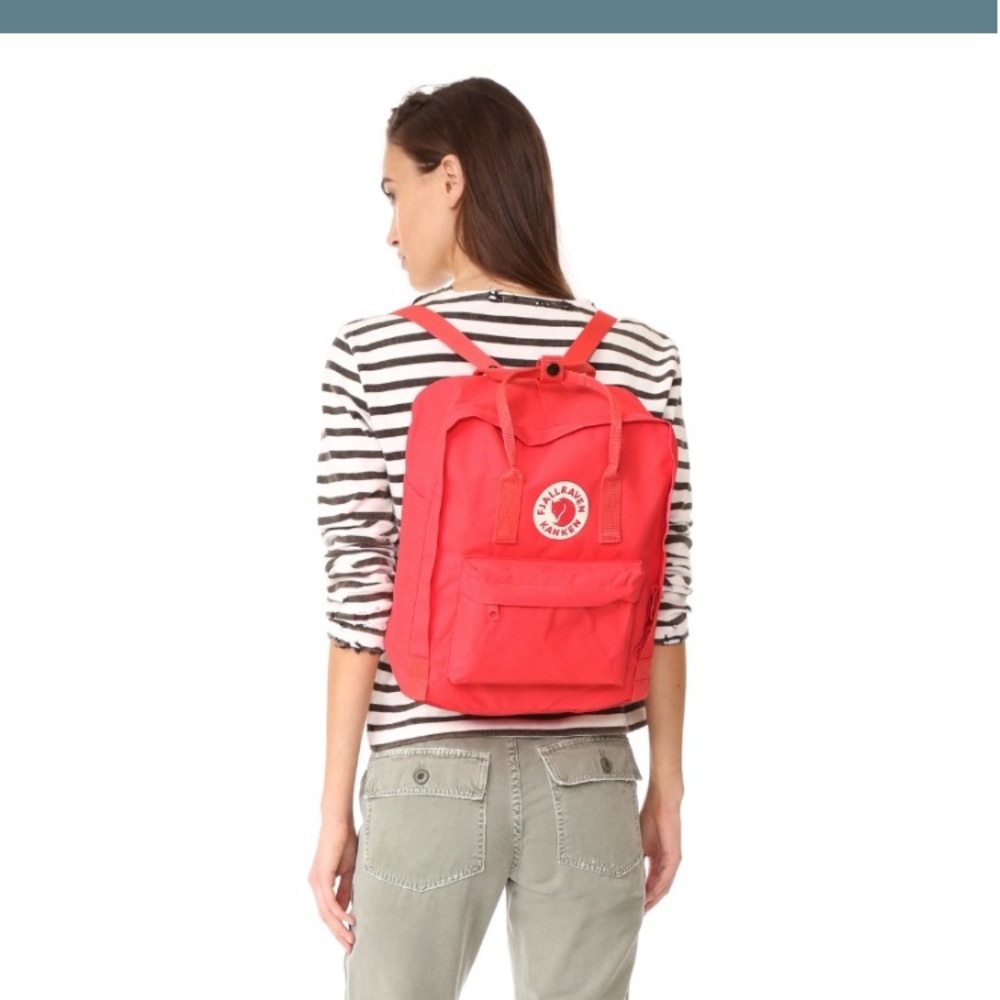 NWOT never used peach kanken backpack