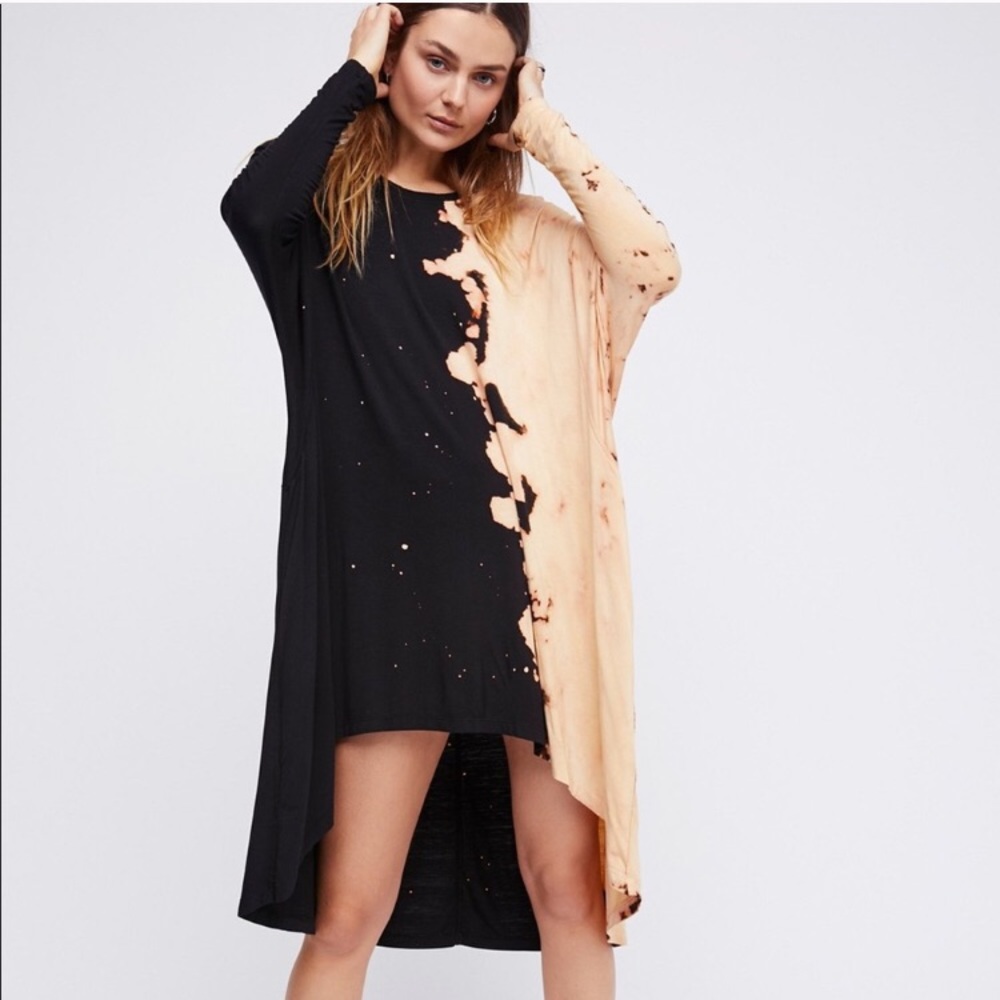 ❌SOLD❌Free people electric tie dye dress