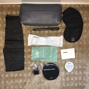 Cole Haan Gray Travel Case all essentials included