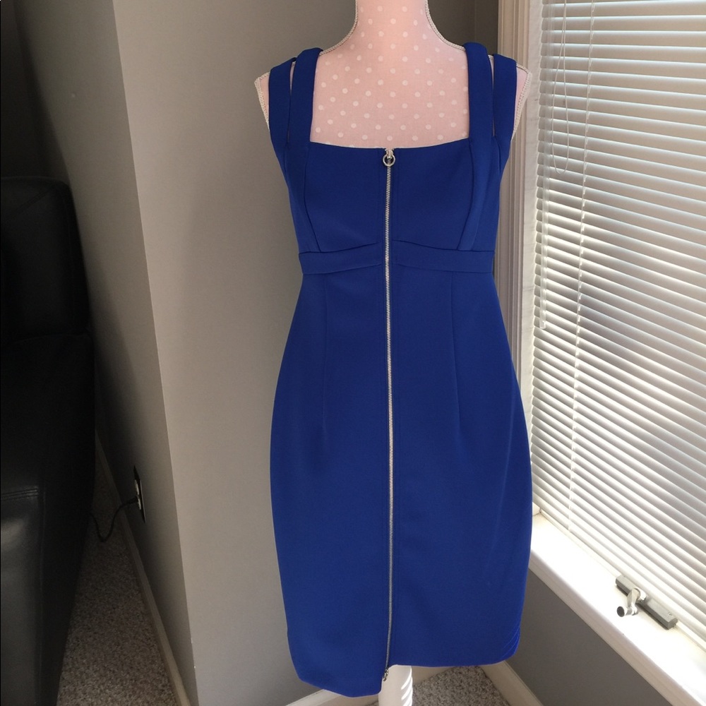 Calvin Klein cobalt blue dress