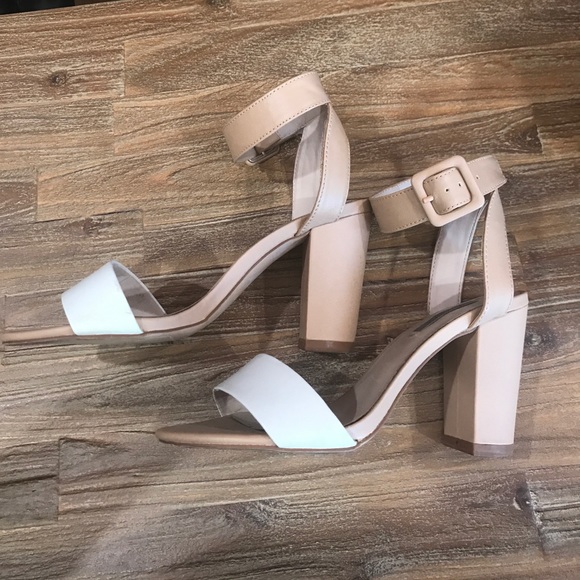Zara Shoes - ZARA High Heel Sandals with Ankle Strap