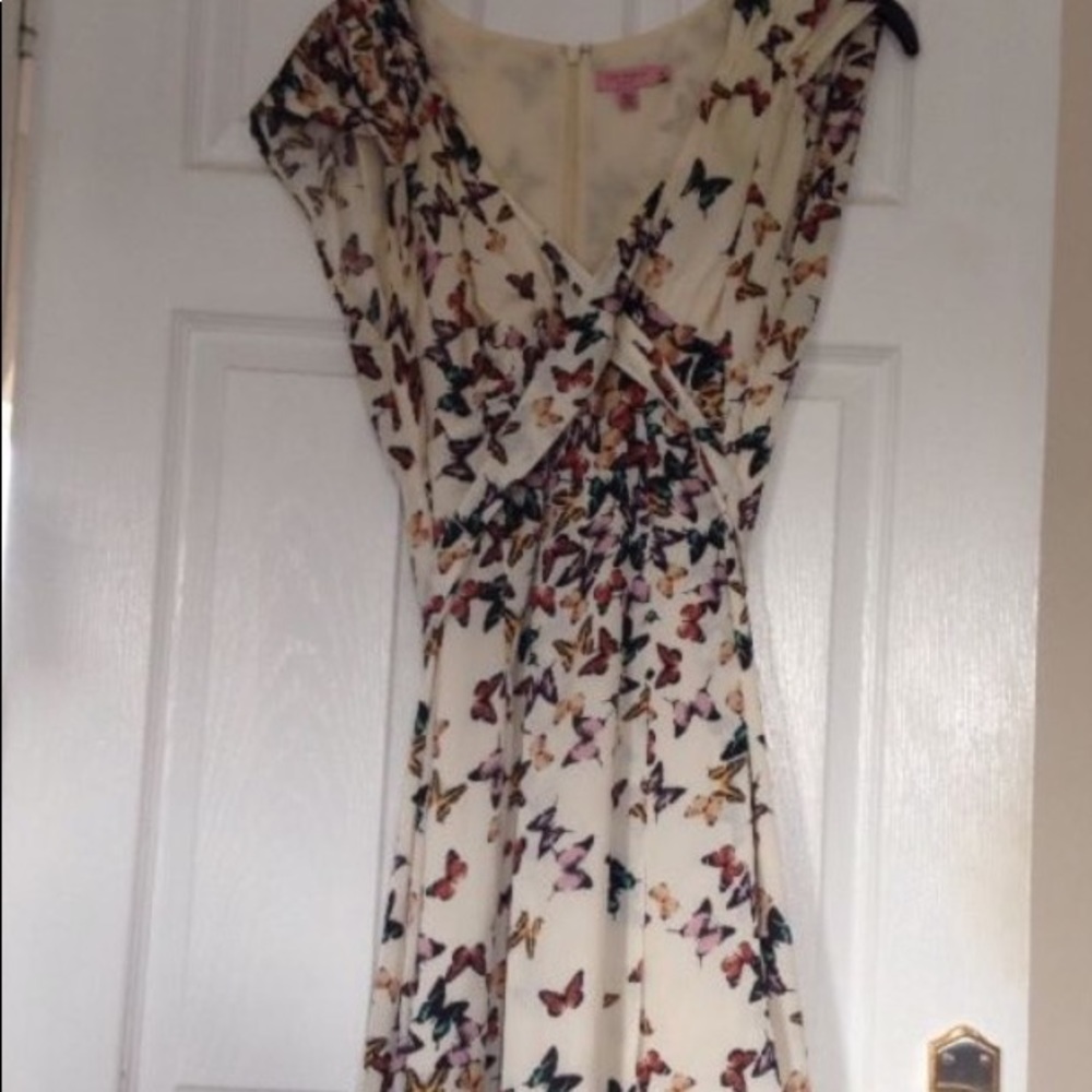 Ted Baker Butterfly Cluster Dress Size 4