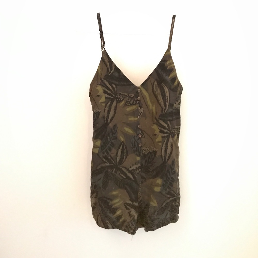 RVCA tropical romper