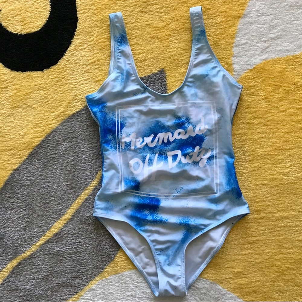 Mermaid Off Duty one piece swimsuit