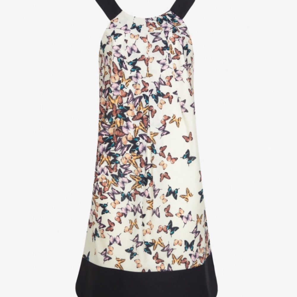Ted Baker Simy Strappy Cluster Butterfly Dress
