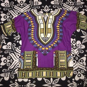 This is a brand new African Dashiki shirt