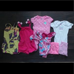 Baby Girls Clothing Lot 12 months