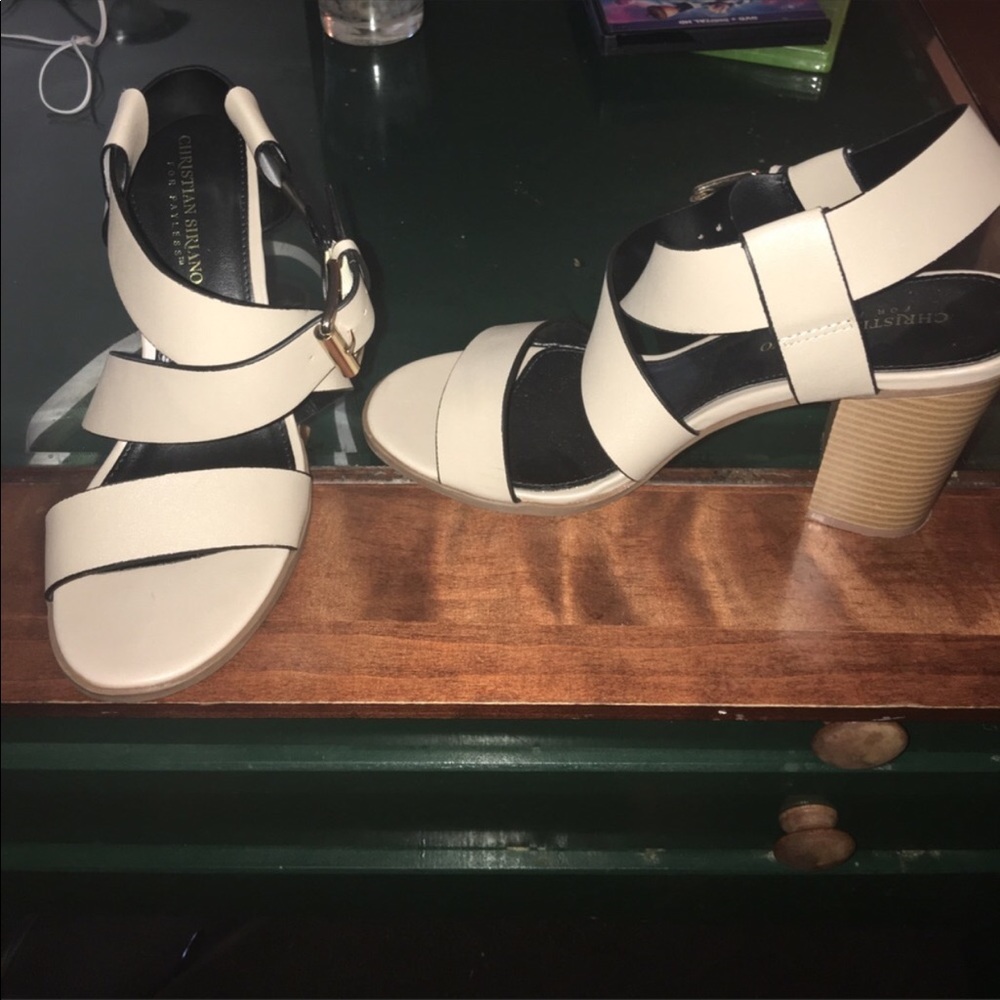 Chunky heeled sandal