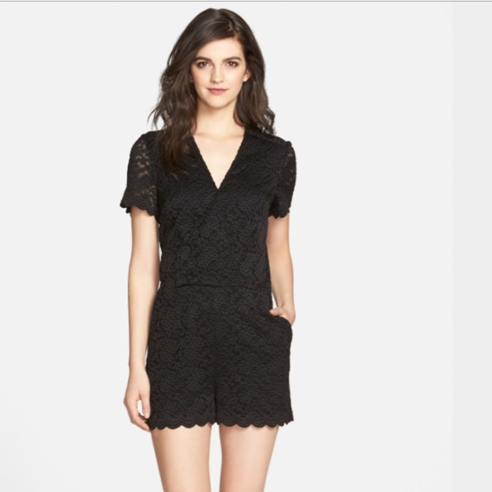 Nordstrom Chelsea 28 Lace Romper. NWT