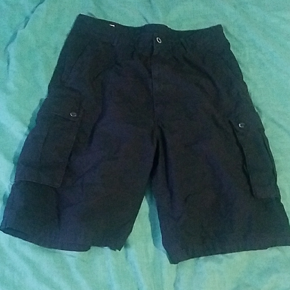 Black Levi Cargo Shorts
