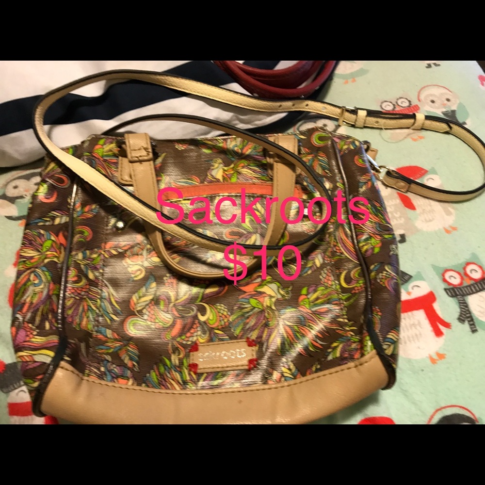 Sackroots brown handbag
