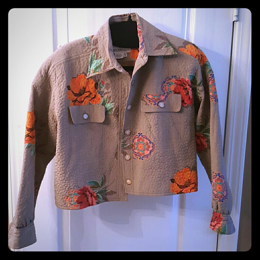 Saks Rickie Freeman silk jacket