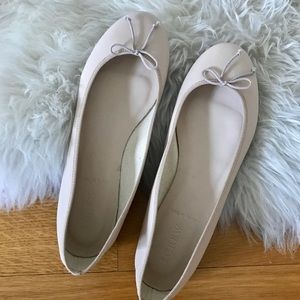 J.Crew Leather Ballet Flats