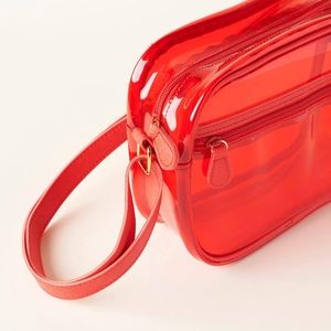 Stephanie Johnson Translucent Camera Crossbody Bag