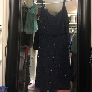 Adrianna Papell beaded dress