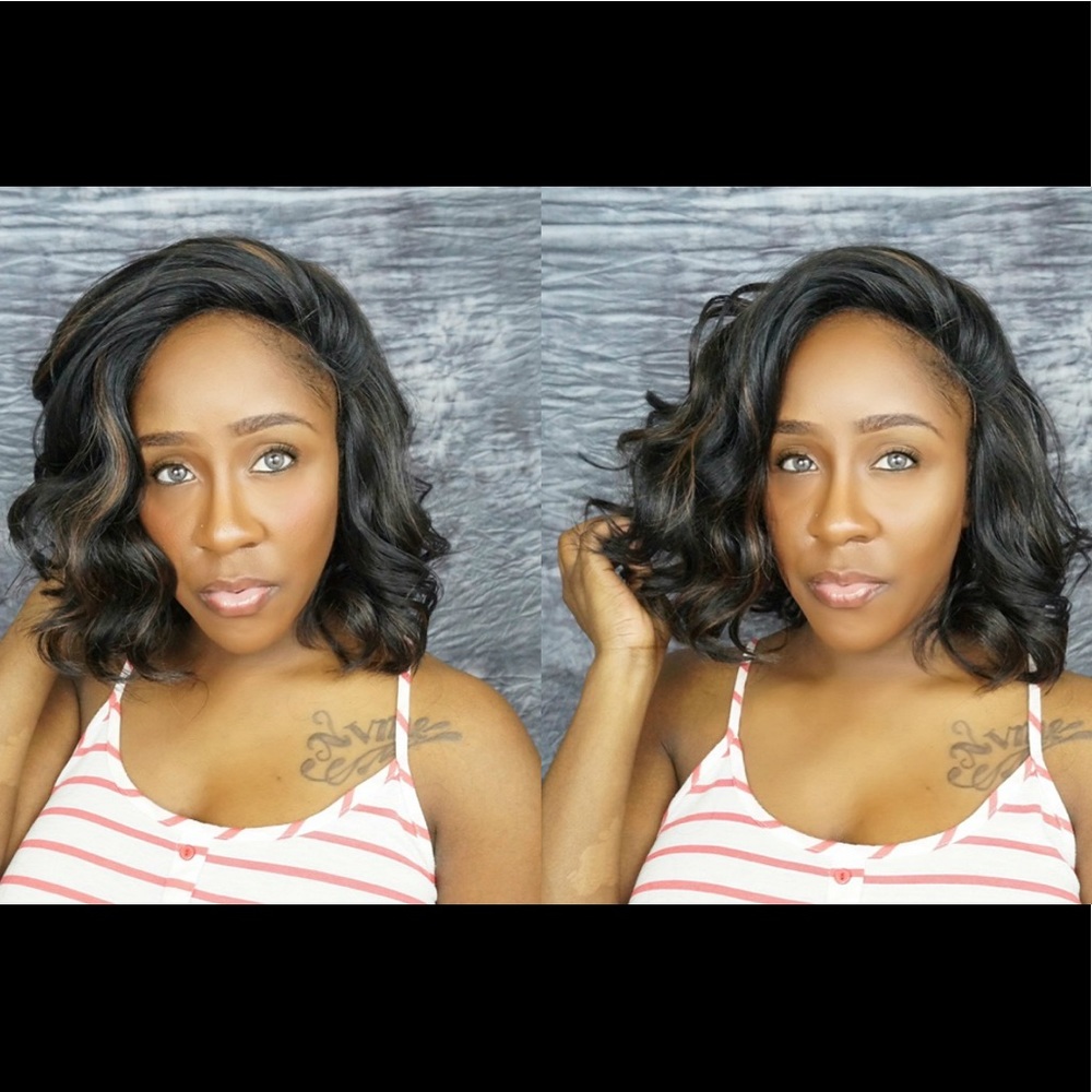 Body Wave Bob Lace Front Wig - Picture 3 of 6