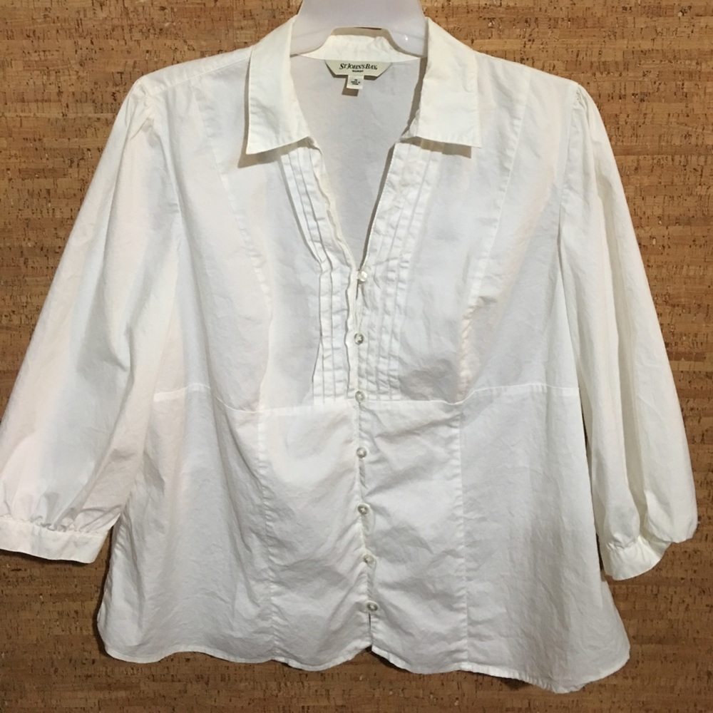 St. John's Bay Button Down.  1X