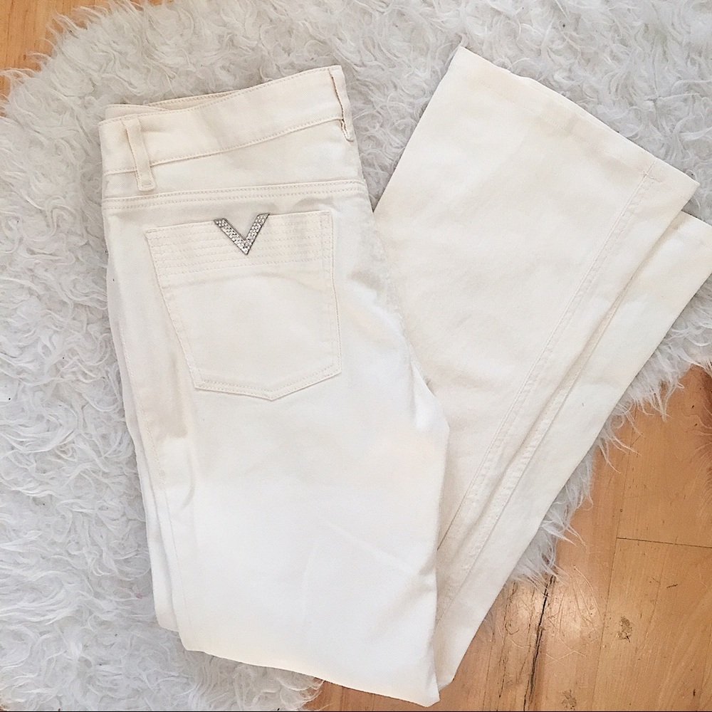VALENTINO Cream Jeans